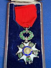 MILITARIA LEGION OF HONOR MEDAL WITH BOX MODEL JEWELER
