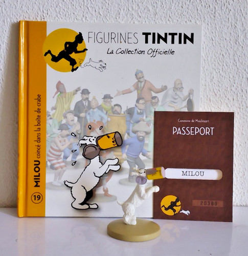 Figurine tintin la - tintin,