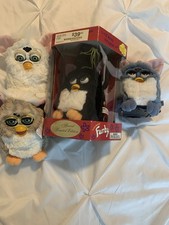 4 Vintage Furby’s One NIB Untested