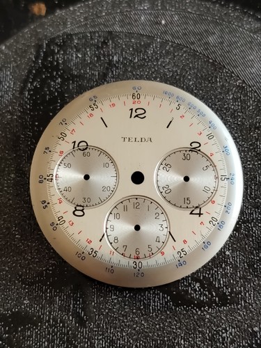 Cadran montre chronographe - cadran,
