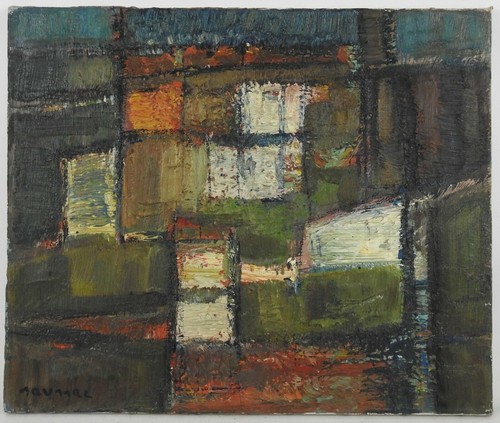 Jean saussac huile - saussac,