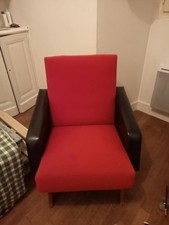 Paire de fauteuils année 50