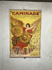 Rare affiche ancienne Cycle