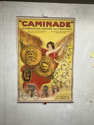 Rare affiche ancienne - , cycle