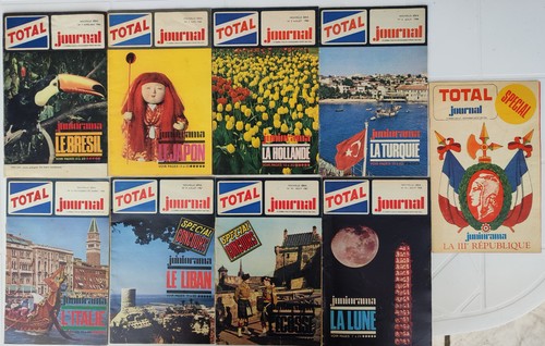 Lot revues total journal - total,