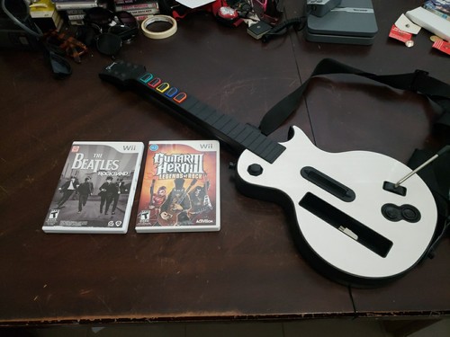 Nintendo wii guitar hero and - nintendo, 3