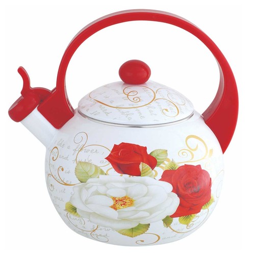 Bouilloire émaillée avec - bouilloire, 2l