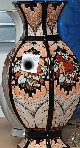 Vase ancien faïence style - en,