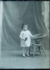 18 x 13 CM GLASS PHOTO PLATE