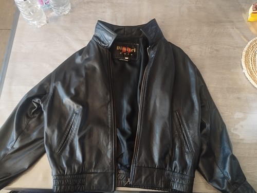 Dimitri blouson cuir noir