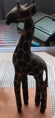 Girafe bois léger - en,