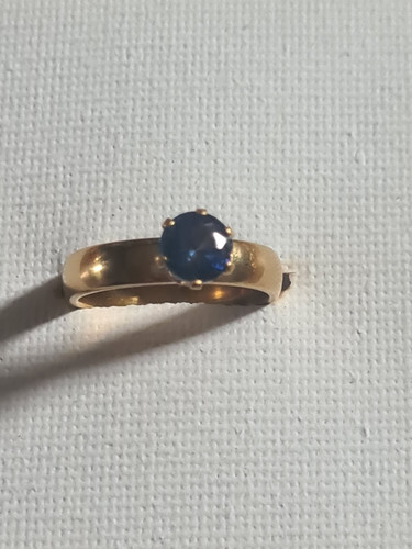 Bague solitaire vintage style - solitaire,