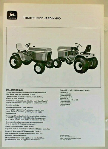 Prospectus brochure tracteur - prospectus,
