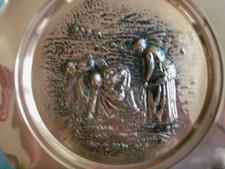 28 cm ! GRANDE ASSIETTE murale