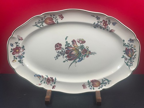 Grand plat forme oblong - grand, de