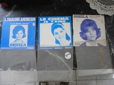 SHEILA 3 X 45 RPM 7'' VINYL JUKE BOX