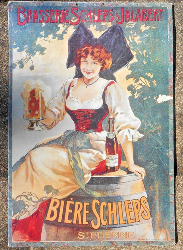 Affiche bieres schleps - bieres,