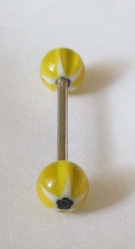 Piercing langue barbell - piercing, de