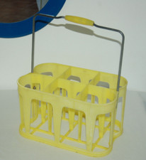 Ancien panier porte bouteille