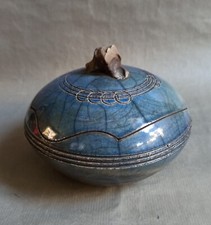 Boîte En Grès Raku