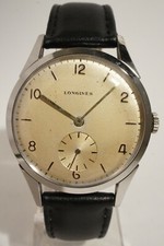 STEEL LONGINES, CALIBER 12.68 Z, WORKS PERFECTLY, 1937
