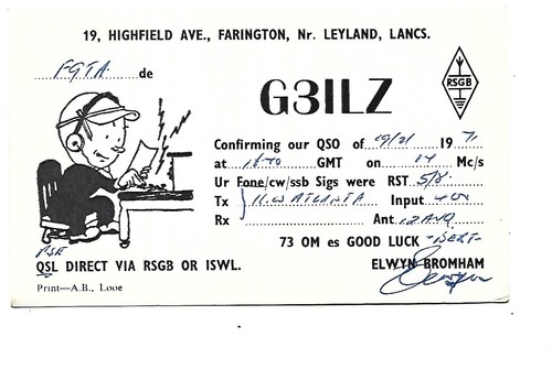 Carte qsl radio amateur - qsl,