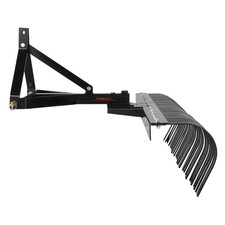 VEVOR Râteau Déchaumeur À