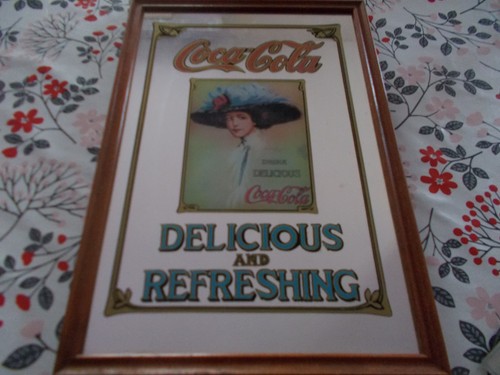 Cadre miroir coca cola - miroir, coca-cola
