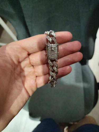 Bracelet gourmette cubain - bracelet,