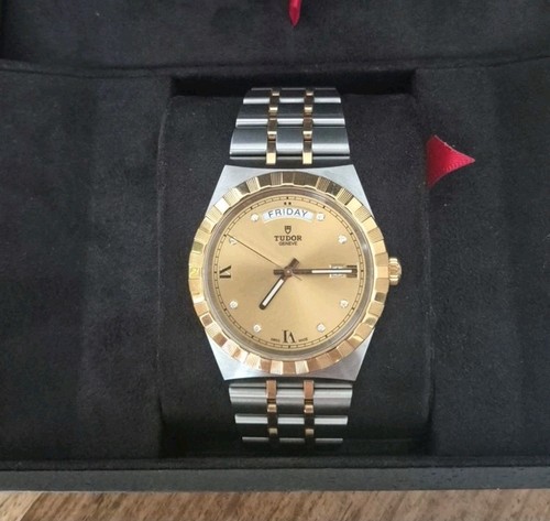 Tudor royal gold steel 41 - royal,