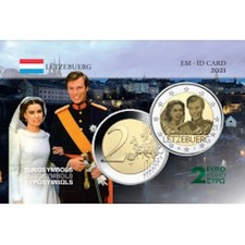Coincard Luxembourg 2021 40ème Anniversaire Mariage du Grand-Duc Henri