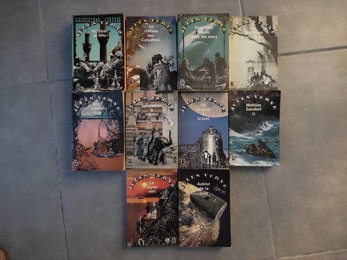 Lot livres jules verne - 10,