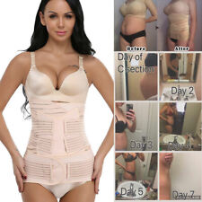 3 En 1 Cinturón de recuperación del vientre posparto Soporte Fajas Body Shaper
