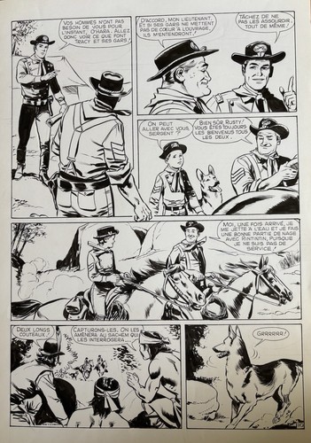 Planche originale marcello - planche,