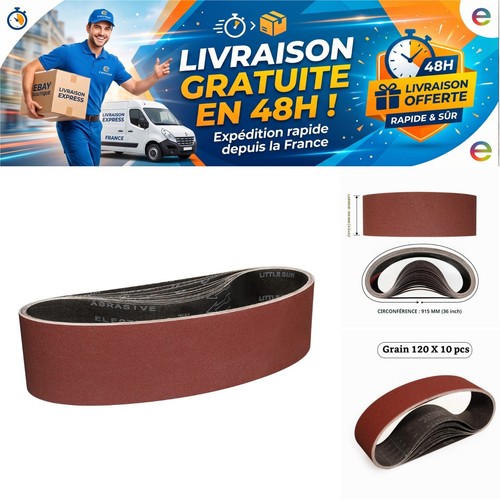 Bandes abrasives 100x915 - , mm