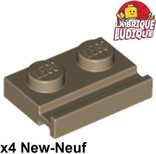 Lego plate modified - plate, 1x2