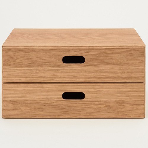 Muji commode stucking - commode, chêne