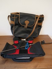 Lot Equitation enfant : Gilet de protection - cravache – cures pieds - sac