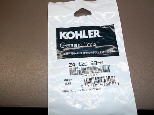 Genuine kohler bracket cable - genuine,