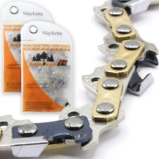 2x Chaîne de Scie Semi-Burin 30cm 3/8 LP 1,3 45 Pour pour Bosch AKE30B AKE30LI