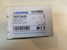 Transformateur triphasé SOCOMEC 250/5 max câble dia 22 mm 150 x 75 x 37