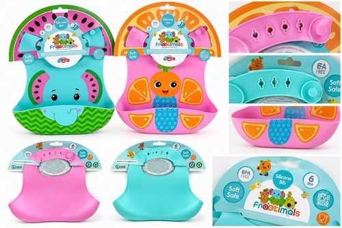 Bavoirs bébé silicone - bavoirs,