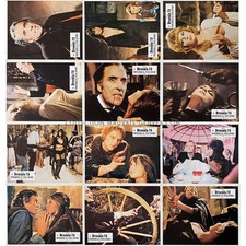 DRACULA 73 Photos de film x12 - 21x30 cm. - 1972 - Christopher Lee, Peter Cushin