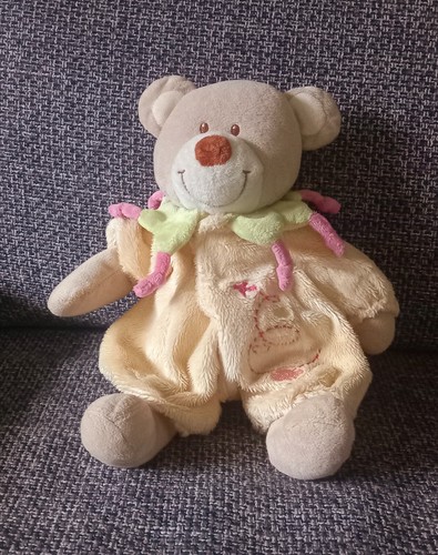 Doudou peluche ours - d1,