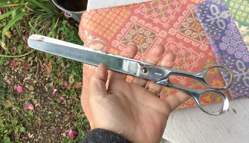 Outil ancien paire ciseaux - paire,