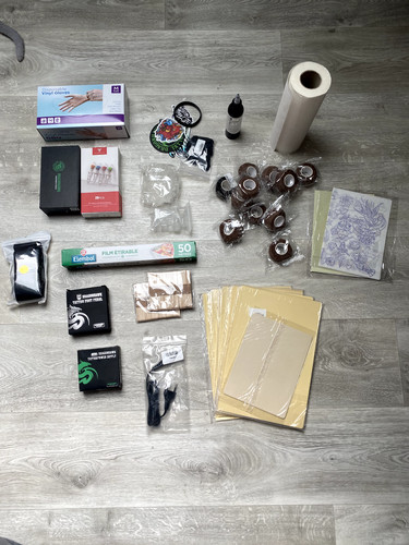 Kit tatouage avec - kit, de