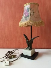 Antique lamp decorated with an