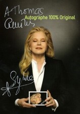SYLVIE VARTAN: Signed Etoile World / Autograph Original Authentic / Card.