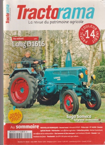 Tractorama lanz d1616 - n°14,