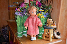 manteaux chine rouge blanc  caprice en parfait etat noir taille 40 poupee mode t